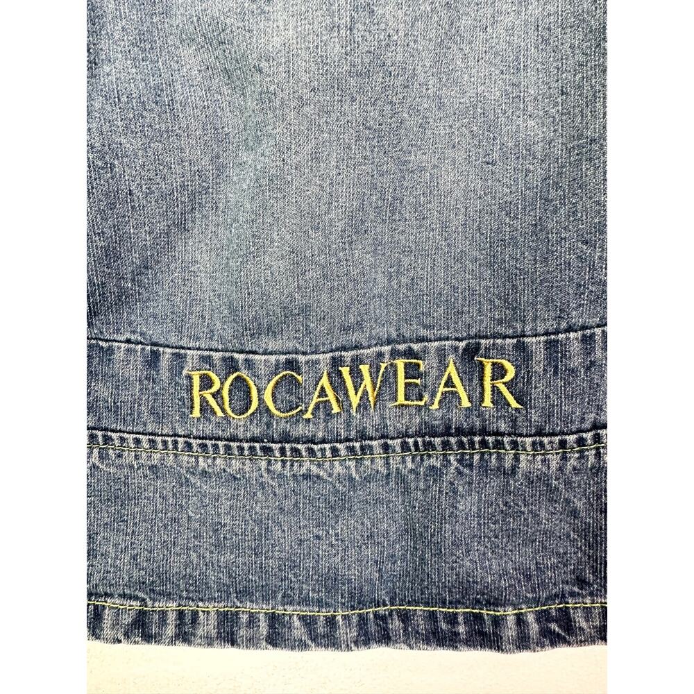 Y2K Rocawear Embroidered Denim Jacket - Picture 7 of 7